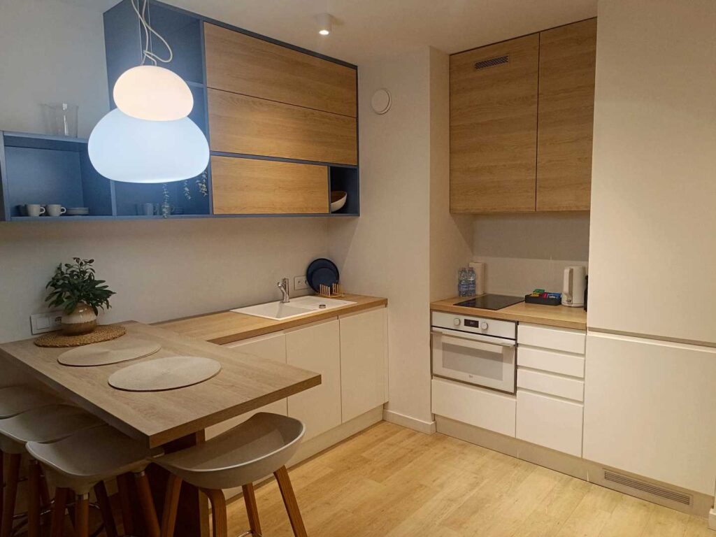 Aneks kuchenny w Downtown Apartament Gdańsk