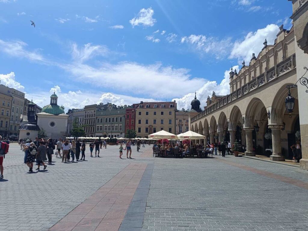 Kraków - sukiennice.