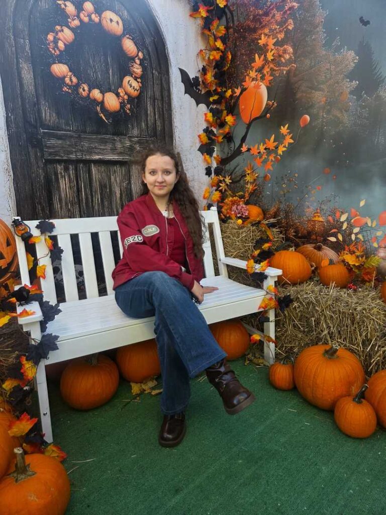 Halloweenowa ścianka